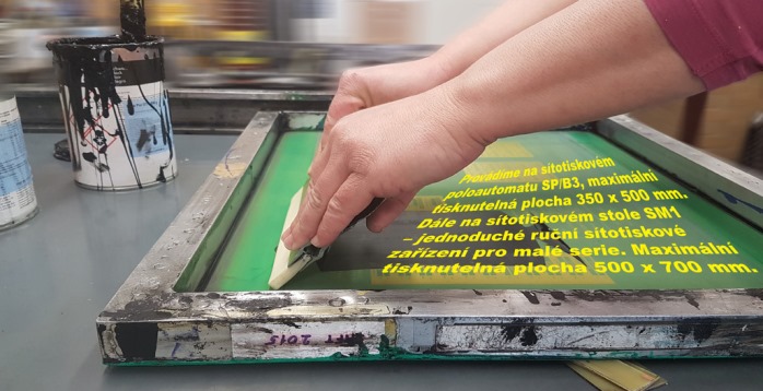 Sítotisk a velkoformátový tisk